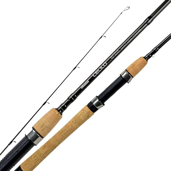 Okuma Celilo Freshwater Lightweight Graphite Rods, CE-S-701Lb, Black
