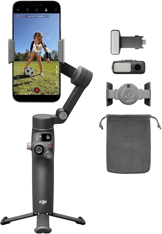 DJI Osmo Mobile 8 Tracking Fill Light Combo