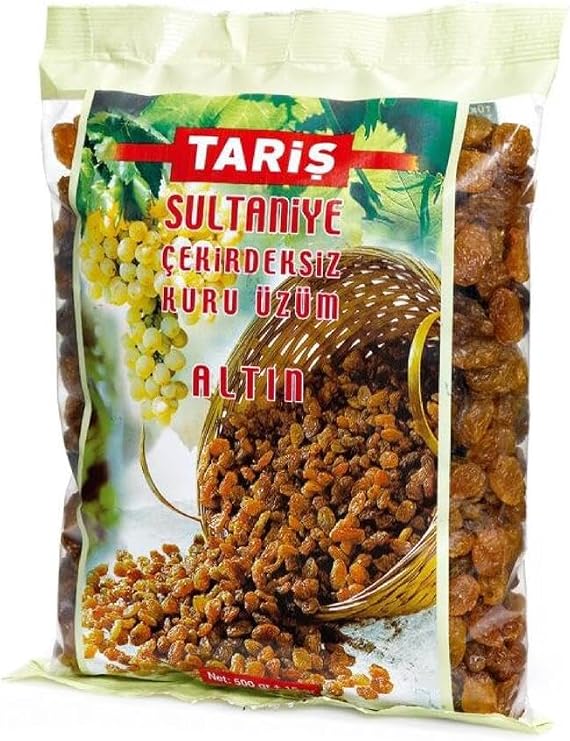 Tariş Sultaniye Çekirdeksiz Altın Kuru Üzüm 500 Gr.