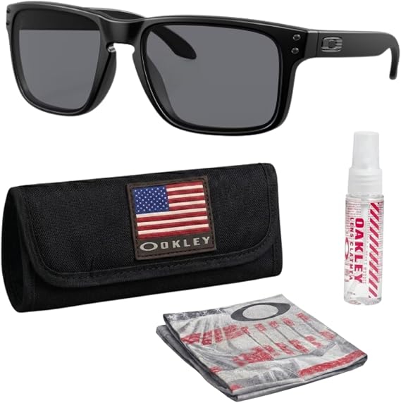 Oakley Standard Issue SI Holbrook USA Flag Collection Sunglasses With Kit
