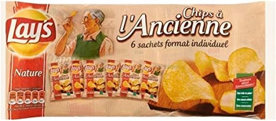 Lay's 6 Bags 165g Old Fashioned Potato Chips