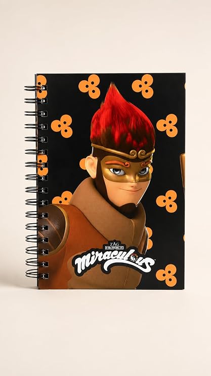 ZAG STORE - Miraculous Ladybug -Super Heroes Notebook King Monkey