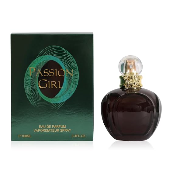 Passion Girl Spray Perfume Womens Eau De Parfum - Fruity Floral Amber Vanilla Musk Scent 100ml/3.4 fl.oz