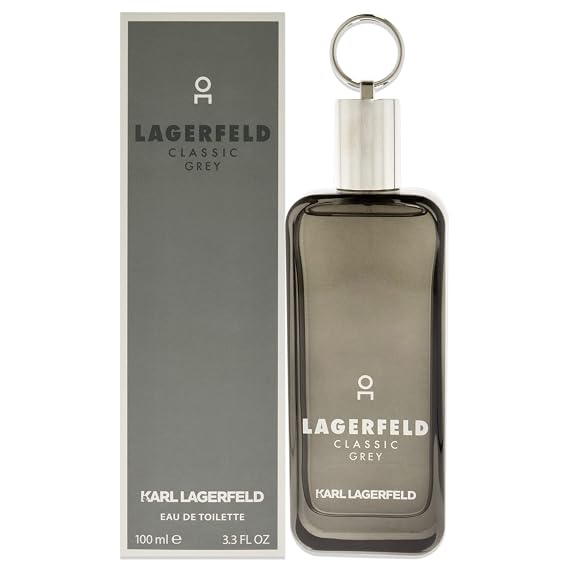 Lagerfeld Classic Grey by Karl Lagerfeld for Men 3.3 oz Eau de Toilette Spray