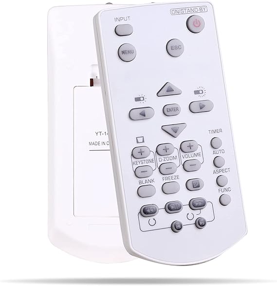 YT-130 Projector Remote Control for CASIO XJ-A132 XJ-A142 XJ-A147 XJ-A242 XJ-A247 XJ-A252 XJ-A257 XJ-M141 XJ-M146 XJ-M151 XJ-M156 XJ-M241 XJ-M246 XJ-M251 XJ-M256