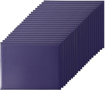 Diploma Cover 8.5 x 11 Vertical Opening Diploma Holder Graduation Certificate Cover Padded Smooth Leather Letter Size,23-Pack