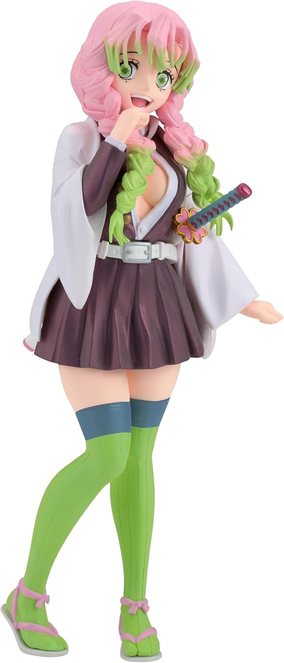 Banpresto - Demon Slayer: Kimetsu No Yaiba - Mitsuri Kanroji (Special Color Ver.), Bandai Spirits Glitter & Glamours Figure