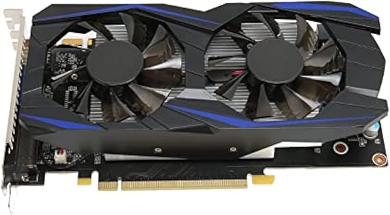Cuifati GDDR5 6G Graphics Card, 550Ti Gaming Graphics Card, 192bit 3400MHZ Video Card with Fan, HDML/VGA/DVI, Computer Upgrade Accessories