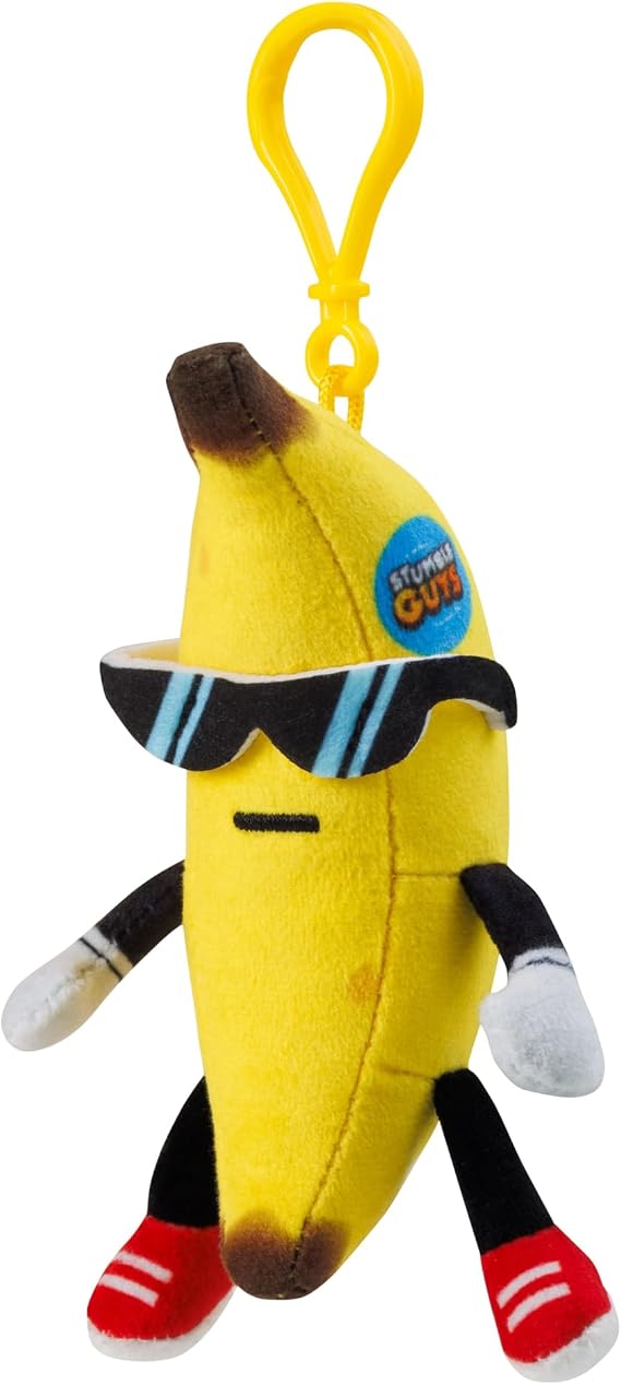 Stumble Guys - Clip on Plush - Banana Guy