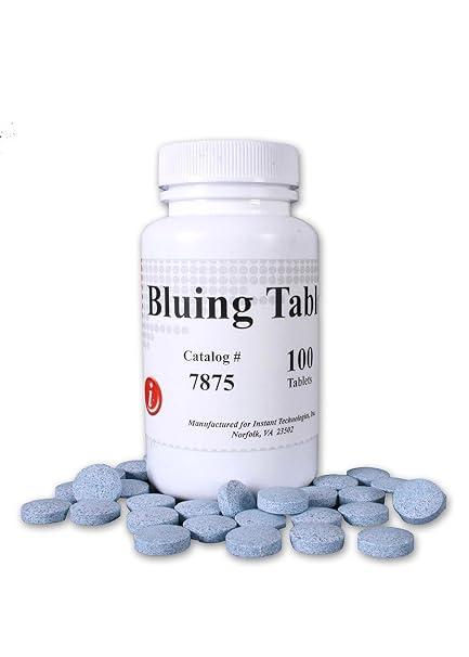 Alere N America 7875 Instant Bluing Tablets Blue Tablet, Dissolves in Toilet Water, Non-CLIA Waived, 100 Tablets (Pack of 100)