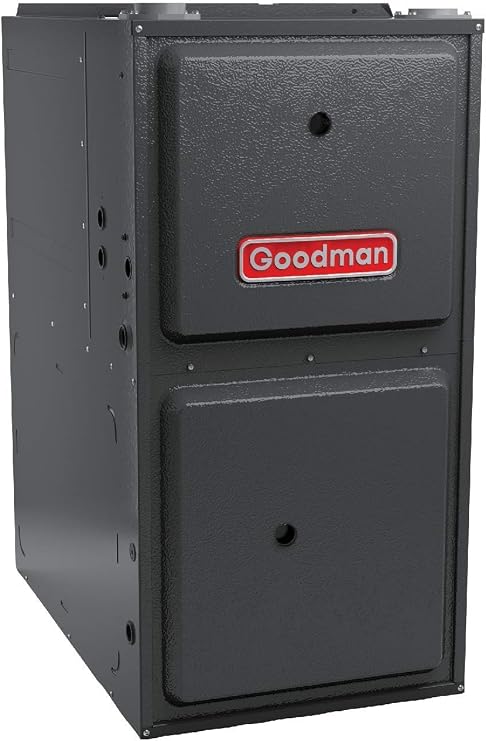 Goodman 96% AFUE Two Stage Upflow/Horizontal multi-speed 60k BTU Low NOx Natural Gas furnace (17.5 wide) (GR9T960603BN)