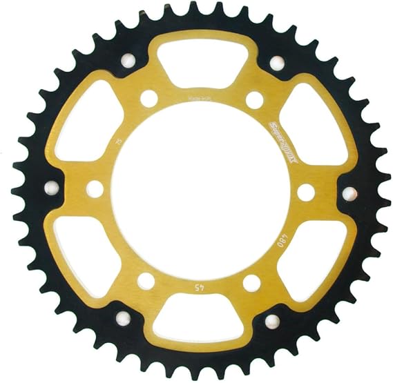 Supersprox Stealth Rear Sprocket (525 / 45T) (Gold) For 11-22 SUZUKI GSXR600