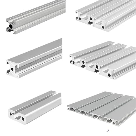 1Pcs Aluminum Profiles 1515 1520 1540 1570 15100 15120 15180 EU Standard Anodizing Printer Frames Aluminum Extrusion Profile Linear Motion Guides(15120,150mm)