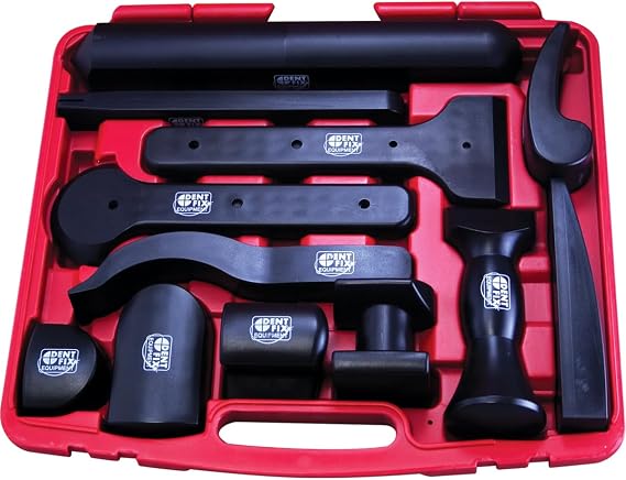 Dent Fix - 12-Piece Pom (Polyoxymethylene) Dolly Set (DF-AB712)
