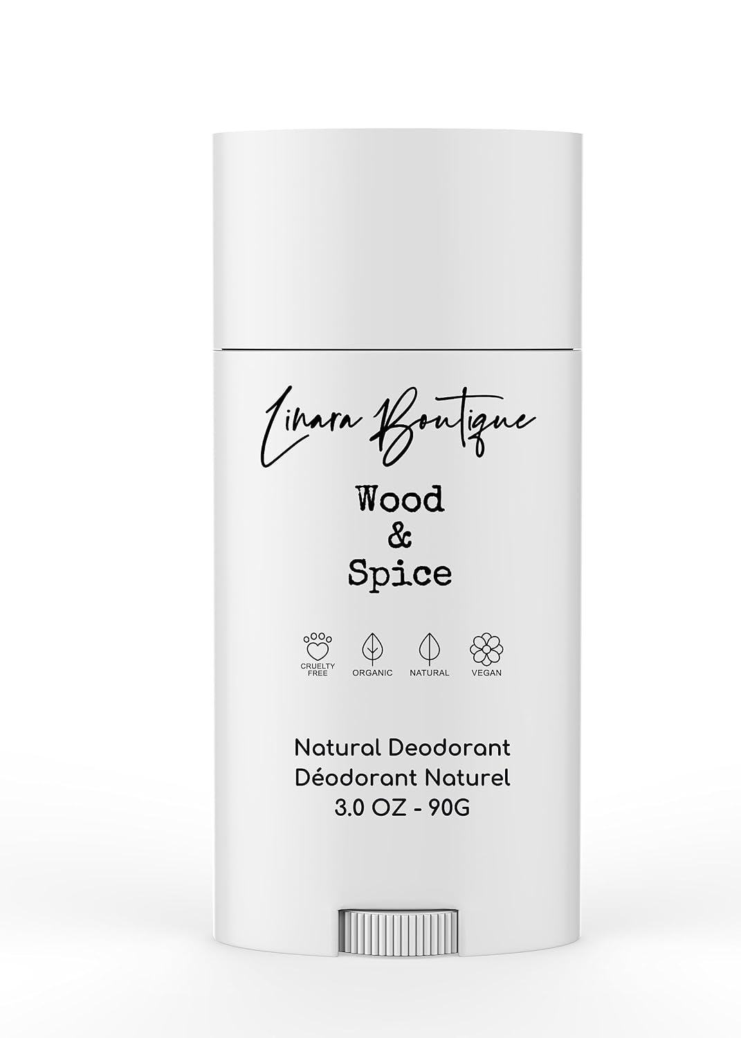Natural Deodorant│Paraben Free│Aluminum Free│Baking Soda Free │Vegan│Cruelty Free│Unisex Scent │Sensitive Skin│Absorbs Wetness│Blocks Odours│90g 3oz Handmade in Canada Wood & Spice