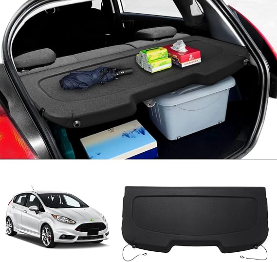 Powerty Cargo Cover for 2011-2019 Ford Fiesta Hatchback Accessories