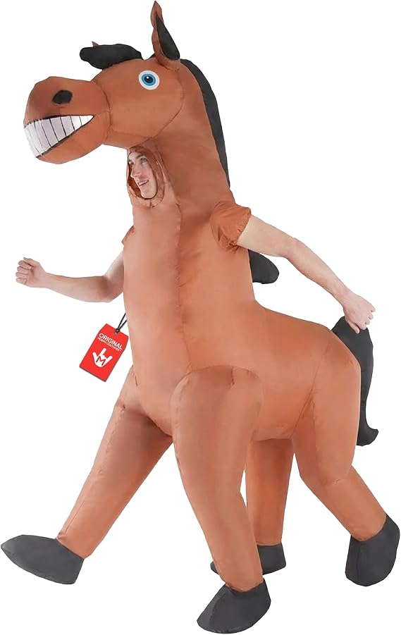 Morph Giant Inflatable Horse Costume, Inflatable Costume Adult