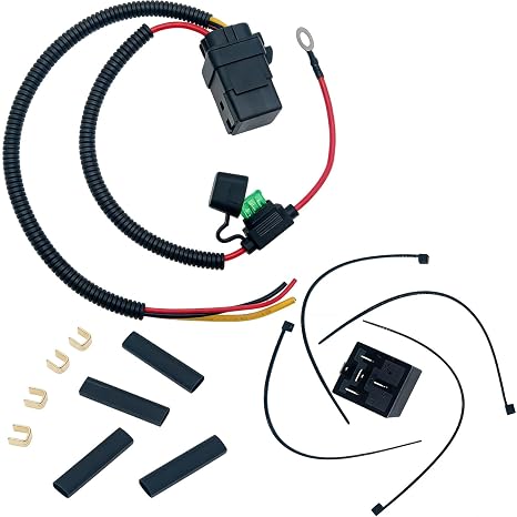 Fuel Pump Relay Wiring Kit 68269523AD,for Dodge Ram 1500 Durango Grand Caravan for Chrysler Town & Country for Jeep Grand Cherokee,Replace CBWPR091AA CSZDV621AA CBP4P541AB 04727370AA 4727370AA