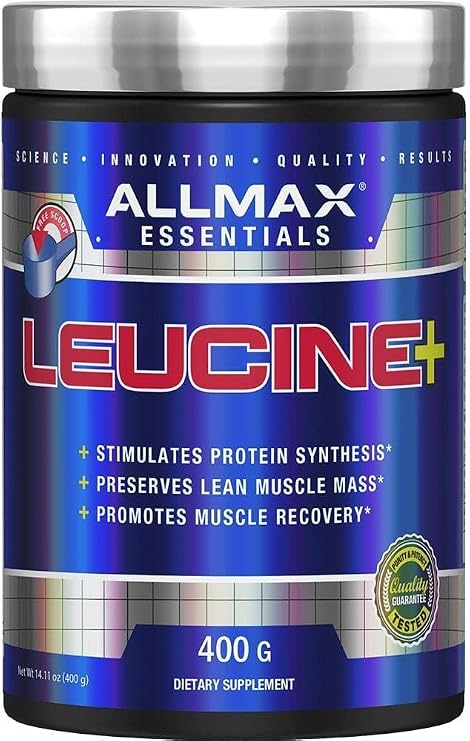 ALLMAX LEUCINE - 400 g - Stimulates Protein Synthesis, Preserves Lean Muscle & Promotes Recovery - 80 Servings