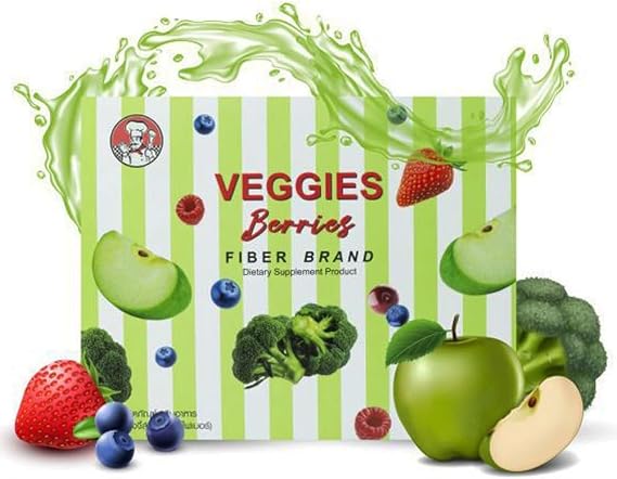 Beauty Buffet Brand Veggies Berries Fiber Brand (25 G X 10 PCS)