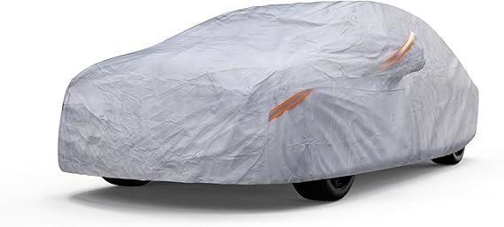 Autotech Park Waterproof All Weather Car Cover Compatible with 2011-2025 Audi A8 / S8, Heavy Duty Outdoor/Indoor Protection, Max Protection from Sun Rain Wind & Snow