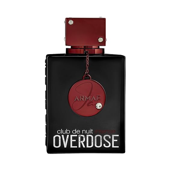 Armaf Club De Nuit Intense Overdose Extrait De Parfum 100ML - John Abraham Edition | Bergamot, Pineapple & Vanilla Orchid | Premium Long-Lasting Perfume | Rich & Refined Fragrance