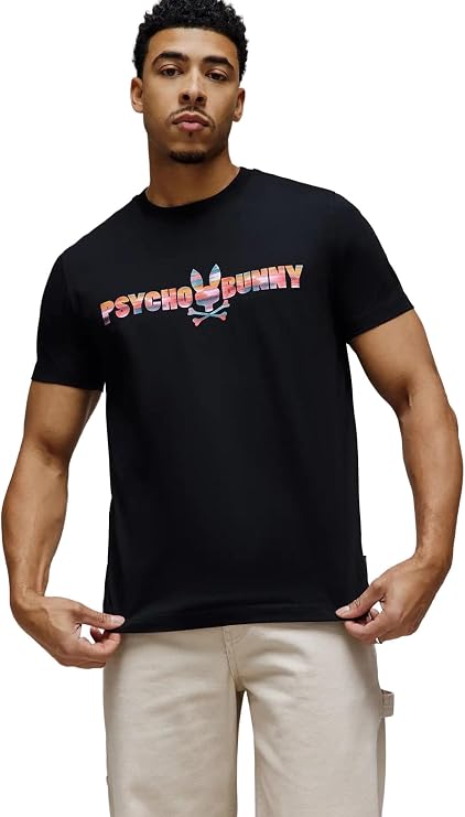 Psycho Bunny Raphael Wordmark T-Shirt