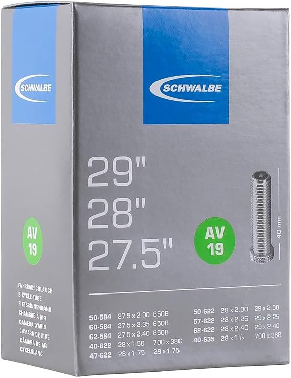 Schwalbe 5-29 aV19 velo 28 "27 x 1,5-2.35 40-62 584-622 nR.19/aV, Black