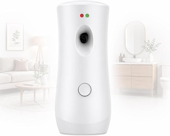 Automatic Air Freshener Dispenser with Adjustable Timer & Spray Control
