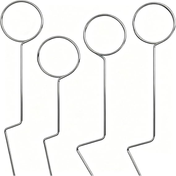 Pack of 4 Door Latch Opening Needles Door Latch Wire Door Opening Tool Universal Lock Opener Made of Spring Steel Reusable for Professional Locksmiths and Emergencies for Opening Door Openers