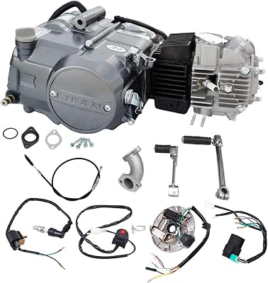 Lifan 125cc Engine Motor with Wire Harness Wiring Kit for XR50 CRF50 XR CRF 50 70 ATC70 110 ATC70 Z50 CT70 CL70 SL70 XL ST70 Dirt Pit Bike