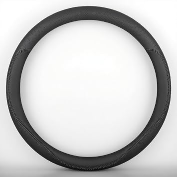 Steering Wheel Cover for Citroen DS Spirit DS3 DS4 DS4S DS5 DS 5LS DS6 DS7, Non-Slip Wear-Resistant Steering Wheel Protector Breathable Car Steering Wheel Cover for Men and Women,A
