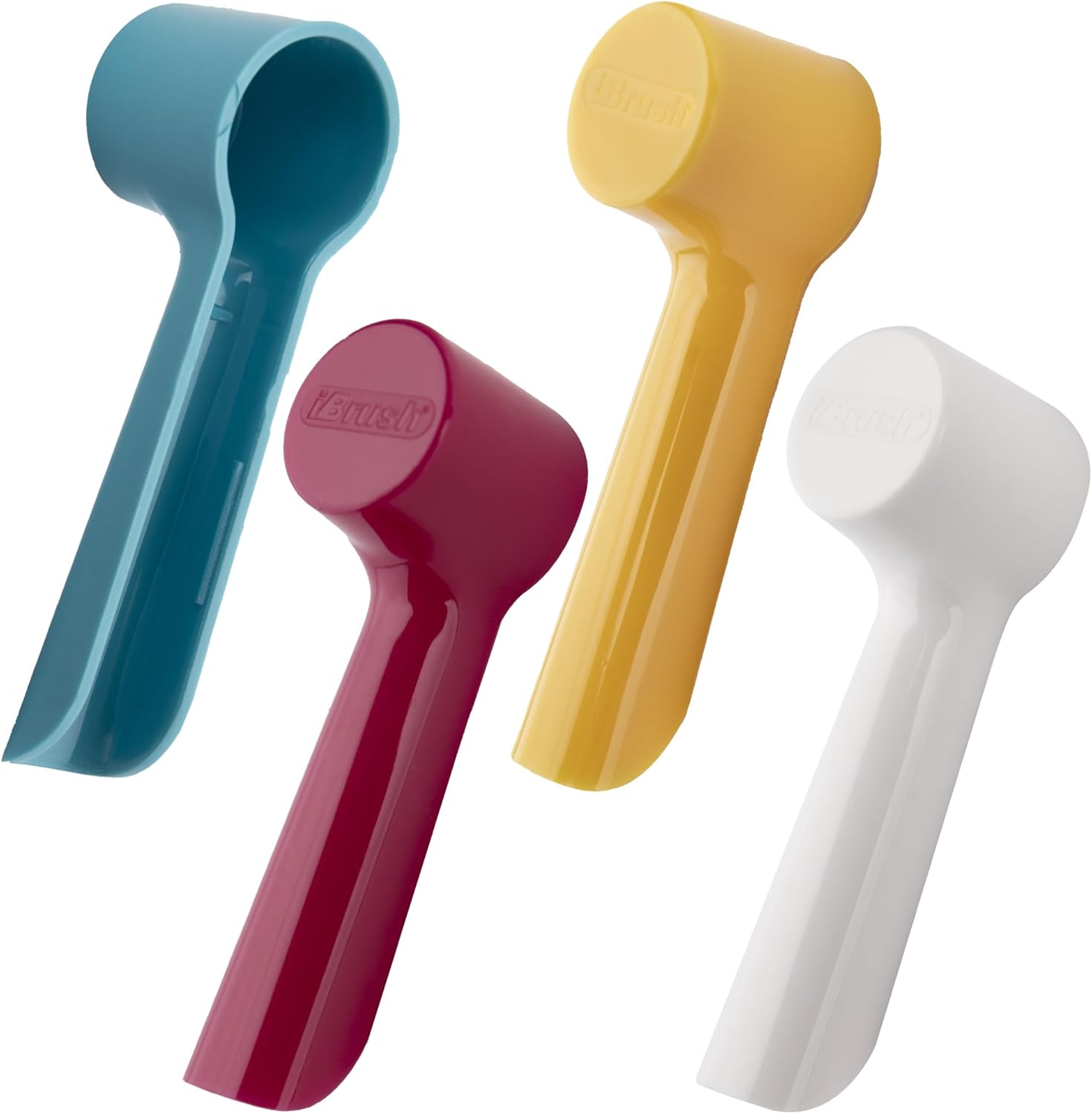 4 Colorful Protective Covers Compatible with Ibrush Rechargeable and Battery Operated Toothbrushes Oral-B Protective Cover Compatible with Oral-B Toothbrush