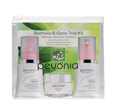 Pevonia Rosacea Skincare Solution Kit, (Pack of 1)
