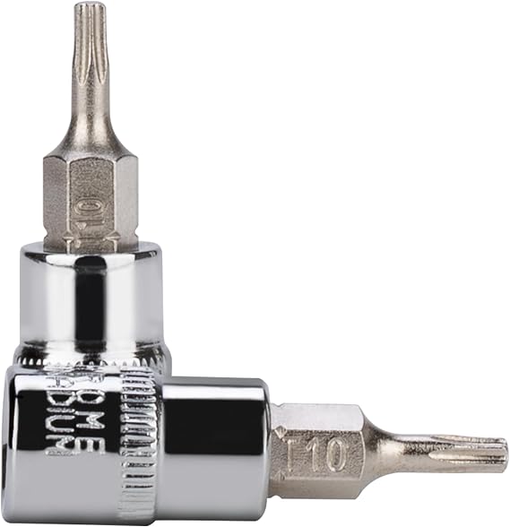 YIYEIE 1/4 Inch Drive x T10 Torx Bit Socket