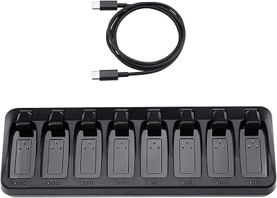 8-Port Battery Charger for SRAM AXS Red eTap Battery, Charger for SRAM Forice Rival GX Eagle XX1 X01 Battery, USB C Input