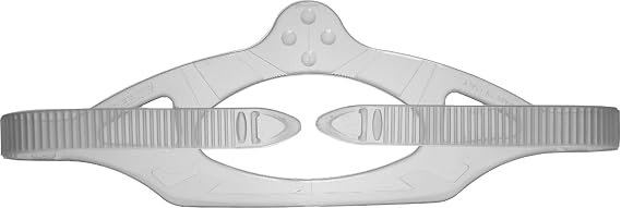 Cressi Strap Silicone for Pro Dive Mask, Clear
