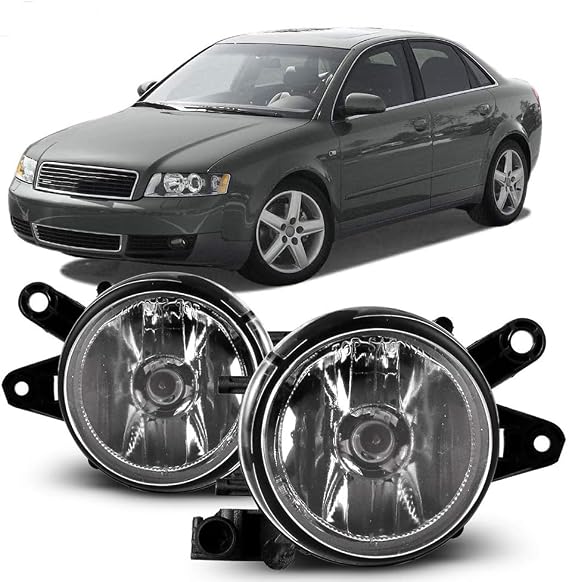 Winjet Compatible with [2002 2003 2004 2005 Audi A4] Driving Fog Lights
