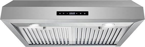 30 in. Haven Coll 380 CFM Ducted Under Cabinet Range Hood, LED, Stainless