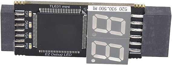 Motherboard Diagnostic Card PCIe LPC DEBUG Tester Kit with LED Indicator for Computer Repair and PC Hardware