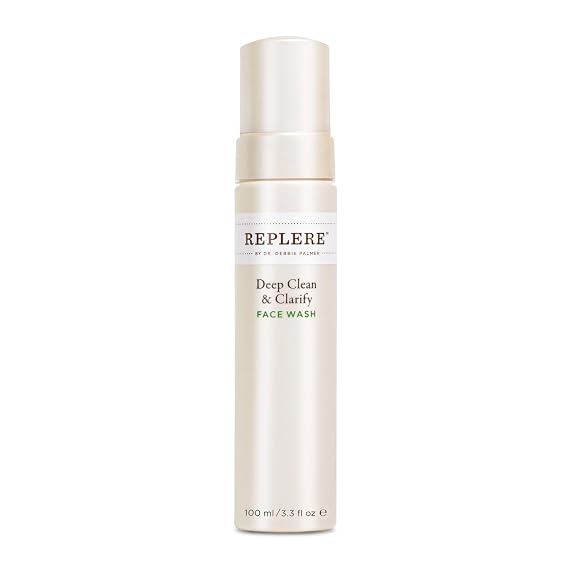Replere Deep Clean & Clarify Exfoliating Face Wash - 3.3 fl oz