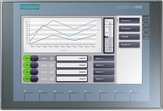 9 Inch HMI, KTP900 Basic Touch Panel, 6AV2123-2JB03-0AX0, Human Machine Interface