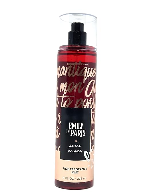 Bath and Body Fine Fragrance Mist Emil Paris (8 Fl Oz / 236 ml, Paris Amour)