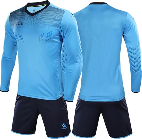 KELME Men's Padded Soccer Goalkeeper Jersey - Adults