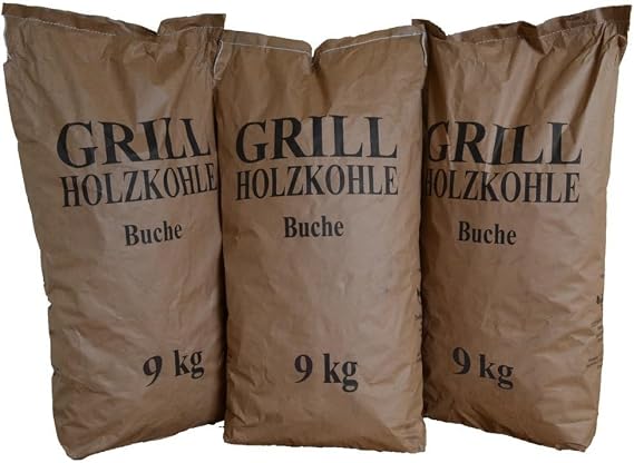 Krok Wood Charcoal for BBQ, Smoking, Grilling 27kg