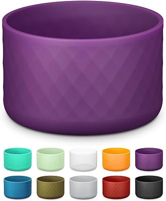 Silicone Boot for Owala Water Bottle 32 oz, Anti-Slip Protective Sleeve for FreeSipTwistFlip Stainless Steel Water Bottles, Bottom Cover for Owala Accessories, BPA Free, Dishwasher Safe