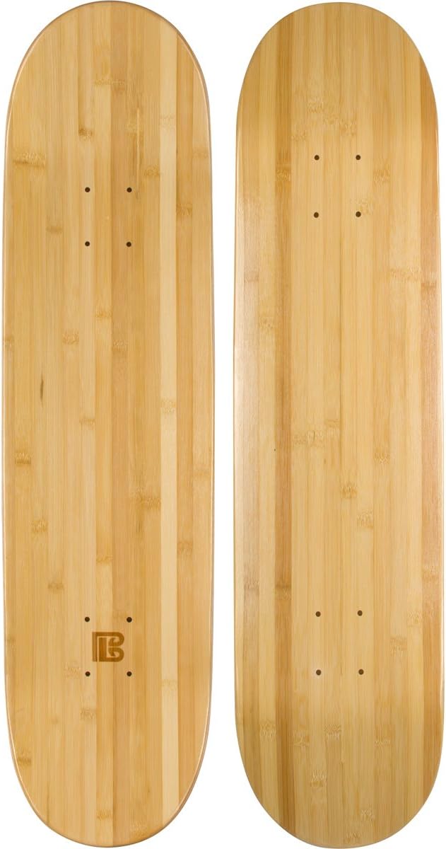 Bamboo Skateboards Empty Skateboard Deck - POP - Strength - Sustainability
