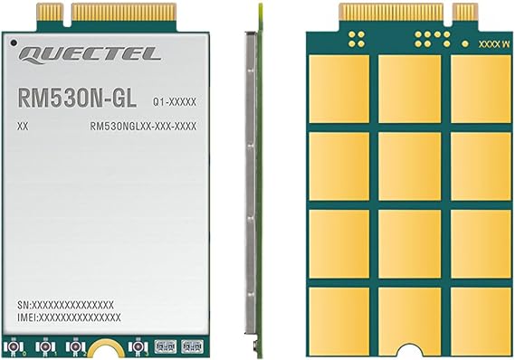 Waveshare Quectel RM530N-GL IoT 5G Global Band Module, 5G Sub-6G & mmWave Module, M.2 Form Factor with 3GPP 5G Release 16 Specification