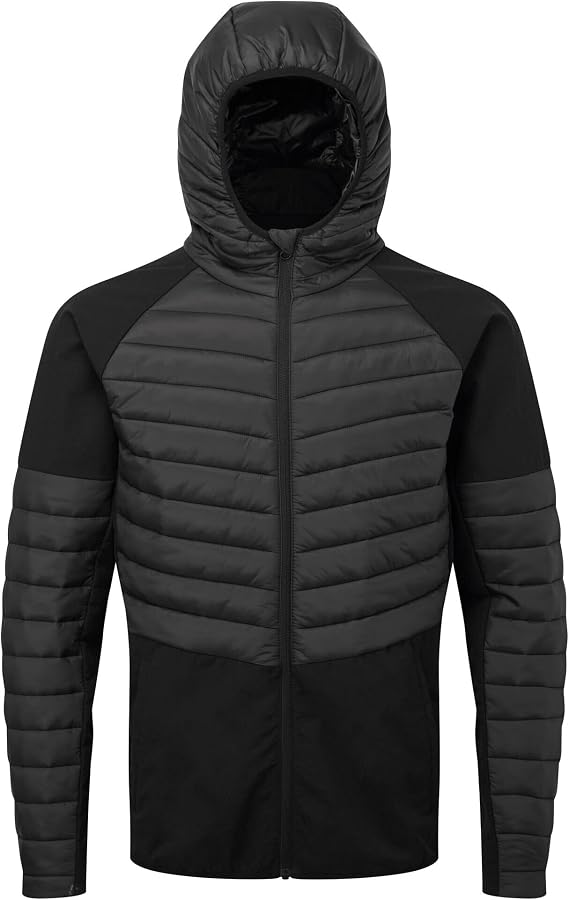 Tri Dri Mens Hybrid Soft Shell Jacket (S) (Black)