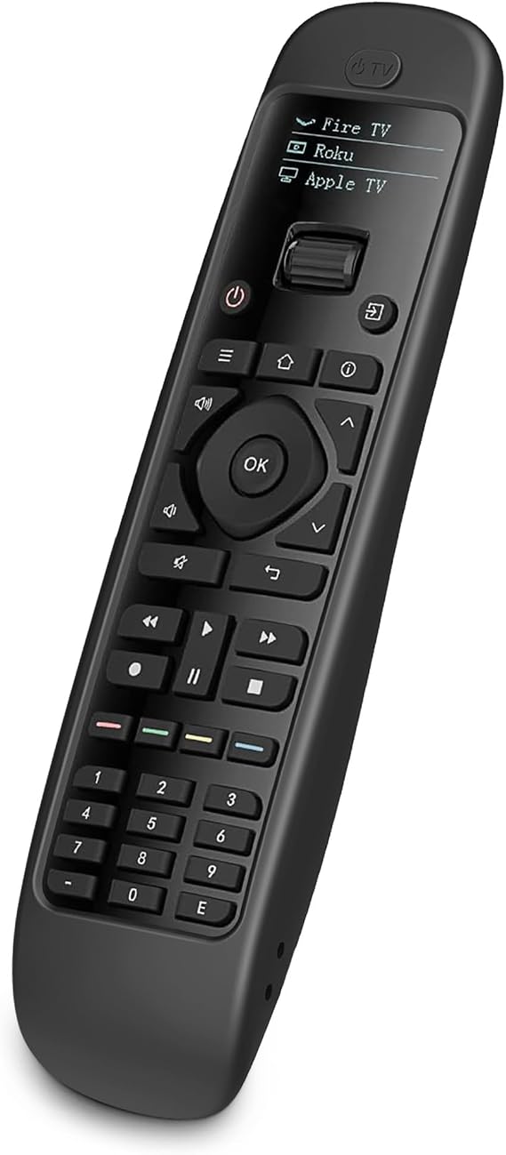 Cover for SofaBaton U2 Universal Remote Black Protective Silicone Sleeve